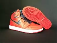 baskets montantes homme nike air jordan 1 retro og aj1 noir rouge